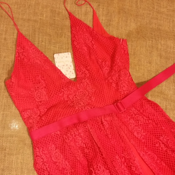 Free People  Midi Lace Dress - Picture 6 of 8